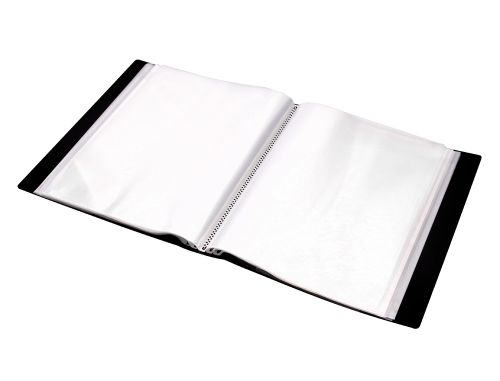 Capa catalogo liderpapel 40 bolsas din a4 preto , Liderpapel , 23048 , 4710581377359